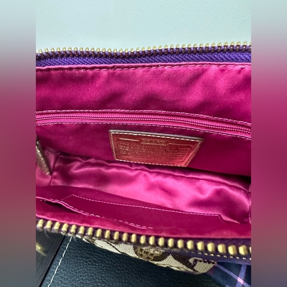 Authentic Rare Coach Poppy Tartan Plaid Glam Purse NWOT & Coach Est 1941 wallet - Picture 12 of 17